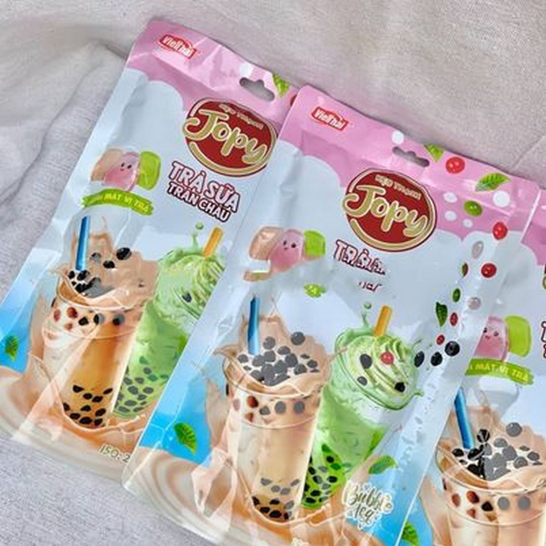 Thạch trà sữa trân châu jopy - siêu ngon 100g