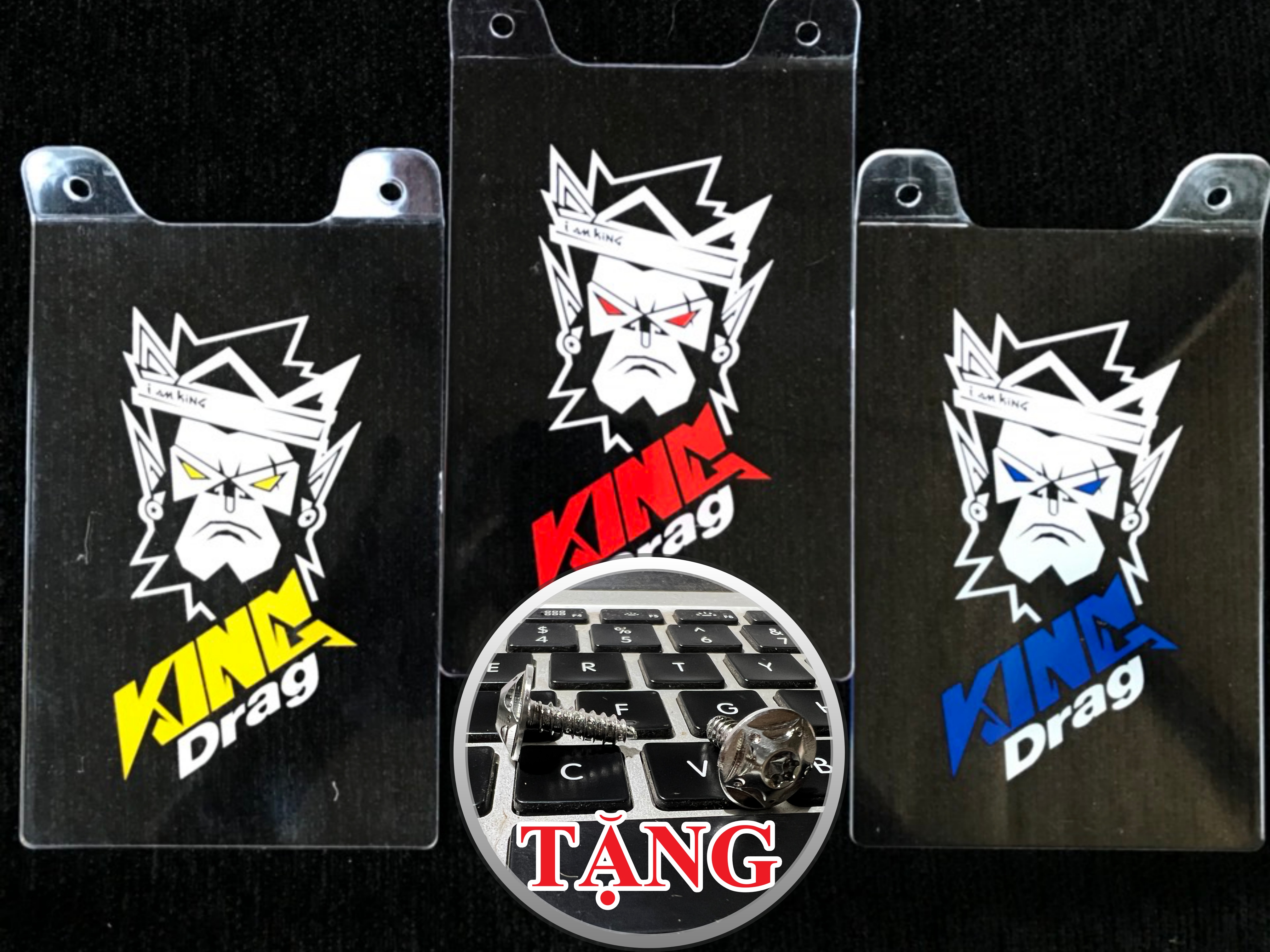 Acrylic cover Phuoc winner X and winner full color curve with two heads-color and acrylic letters are random