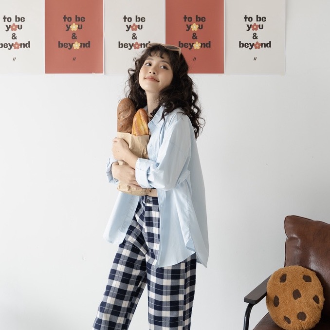 [Nhập LAZLOOK99 GIẢM 100K/500K] Áo sơ mi dài tay vải thô mềm - Poplin Shirt - ufo.thebasic