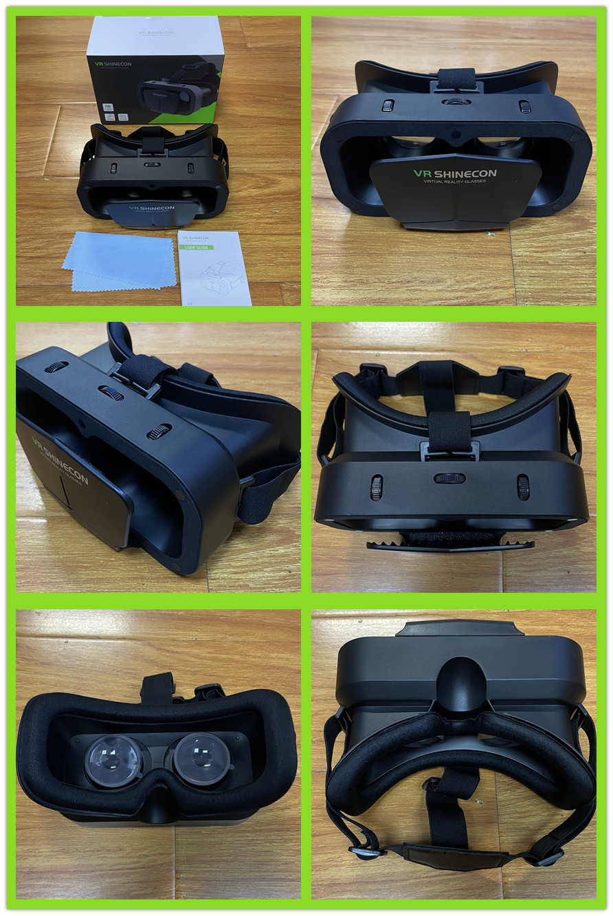Kính thực tế ảo 3D VR Shinecon G10 cho điện thoại 7inch