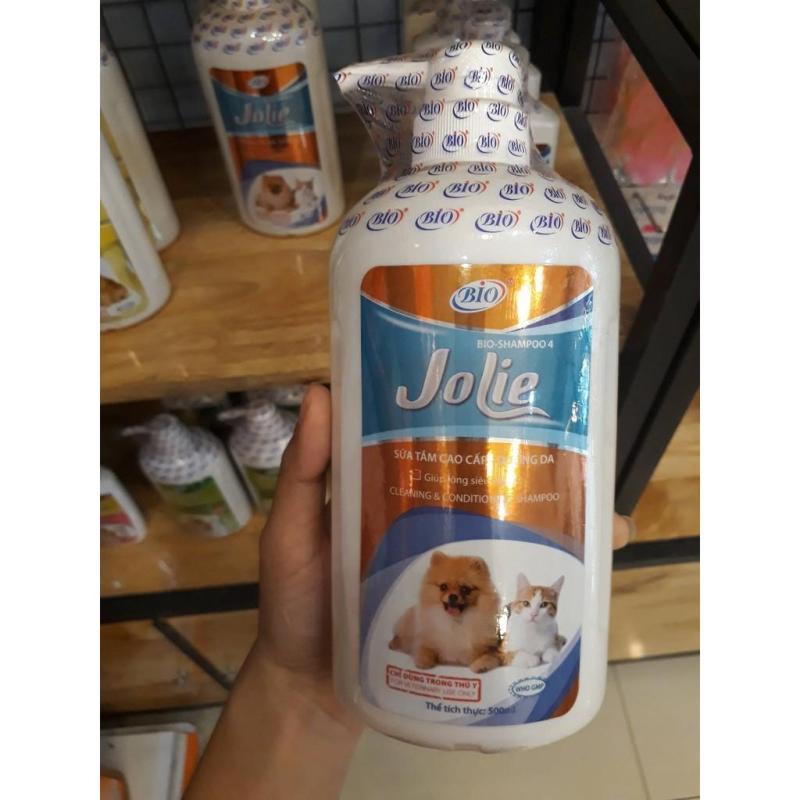 Sữa Tắm phòng ngừa viêm da, mượt lông ,thơm lâu cho Thú cưng Bio Jolie 500ml