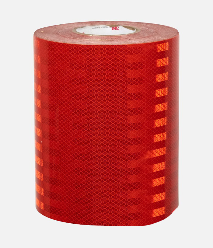 Băng keo phản quang Đỏ cao cấp 3M High Intensity Grade HIP 3932 50mmx1m