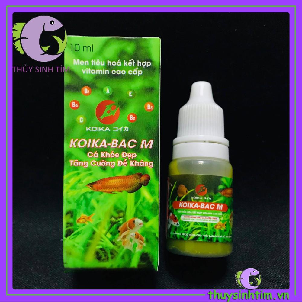 Men tiêu hóa kết hợp vitamin cao cấp KOIKA-BAC M (10ml)