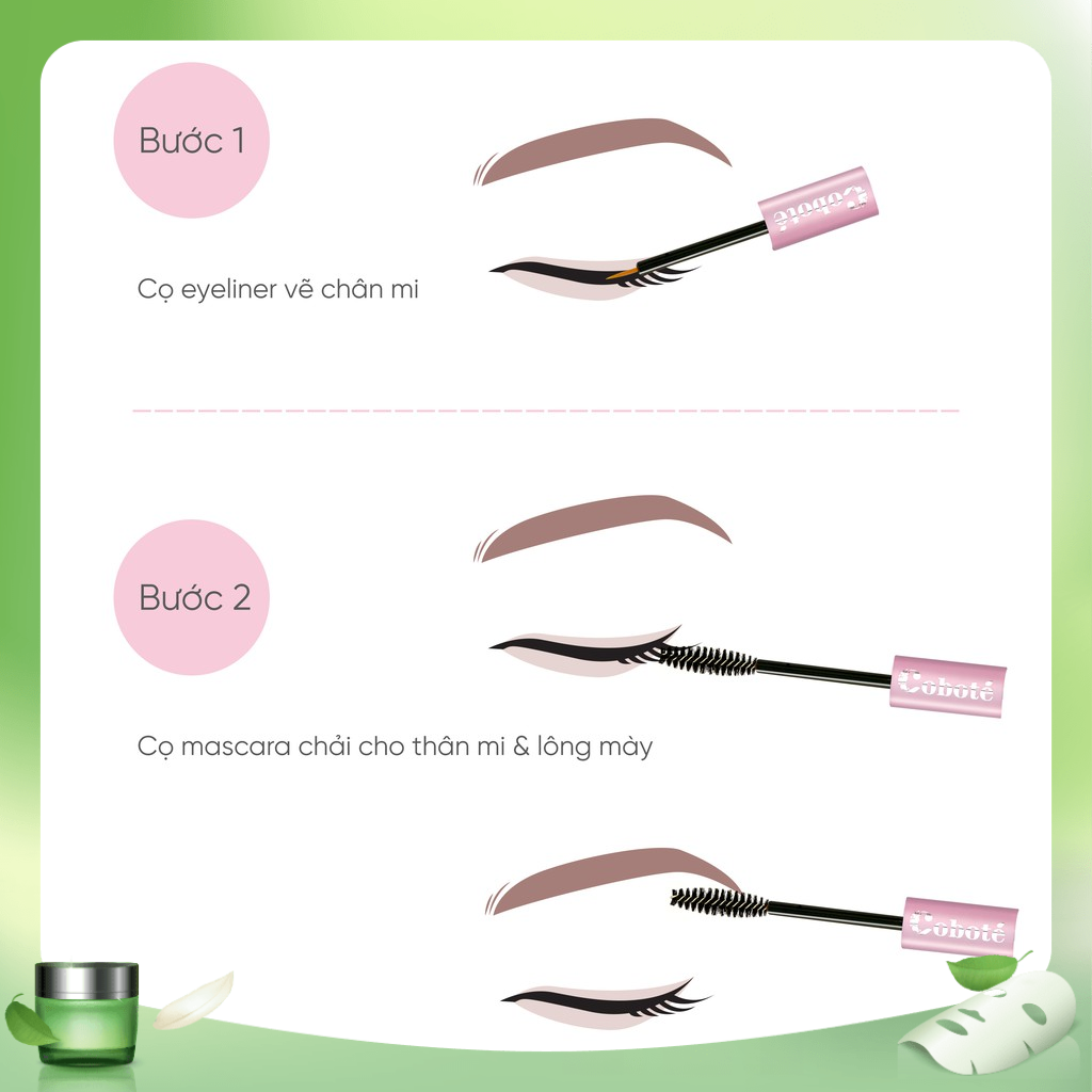 Serum dưỡng dài mi & mày Coboté 10ml