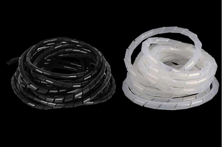 DÂY XOẮN RUỘT GÀ ĐEN/ TRẮNG ĐỦ SIZE CUỘN 10M