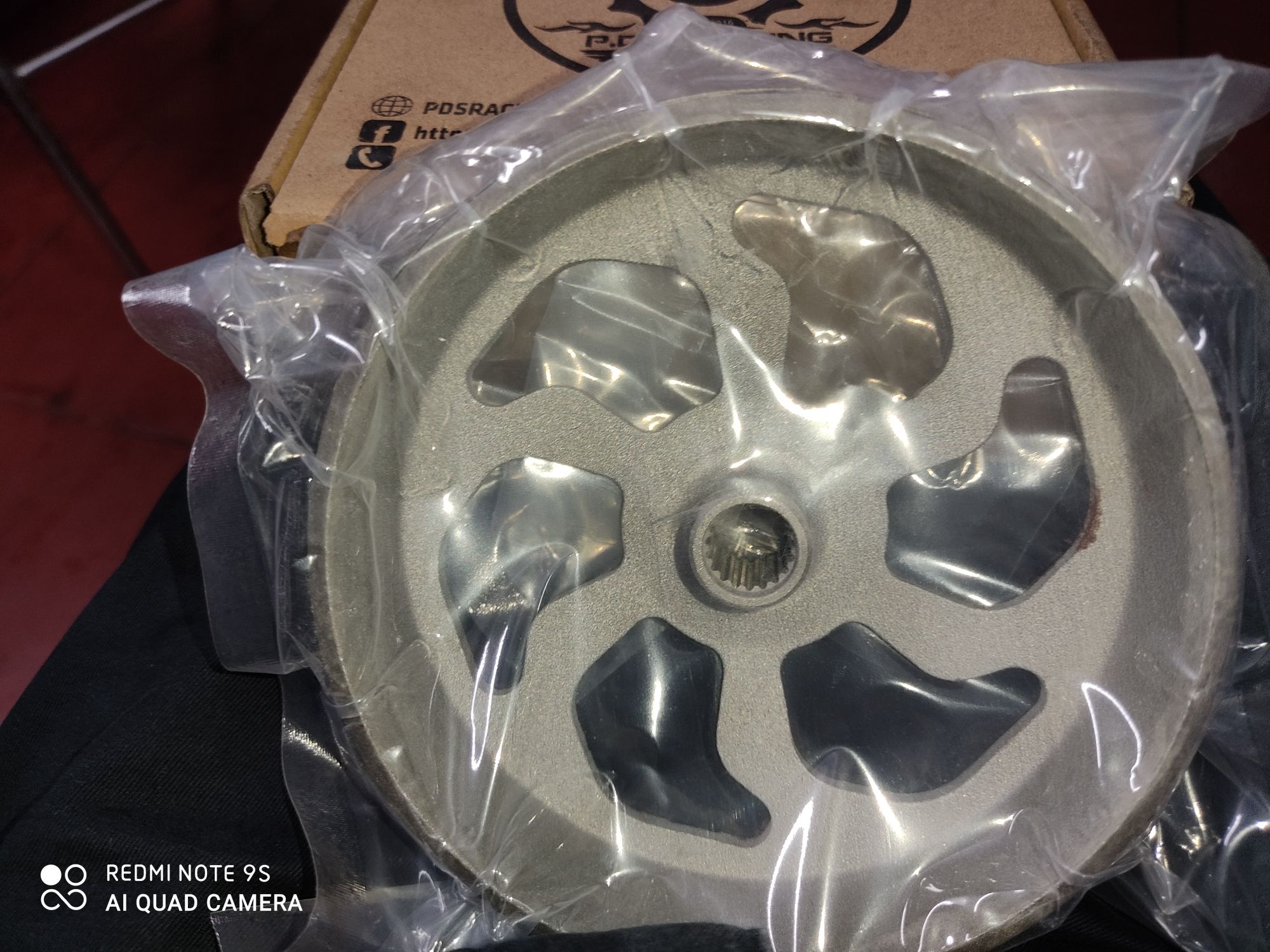 Chuông nồi chống rung PDS Racing cho SH Mode (công nghệ Đức)
