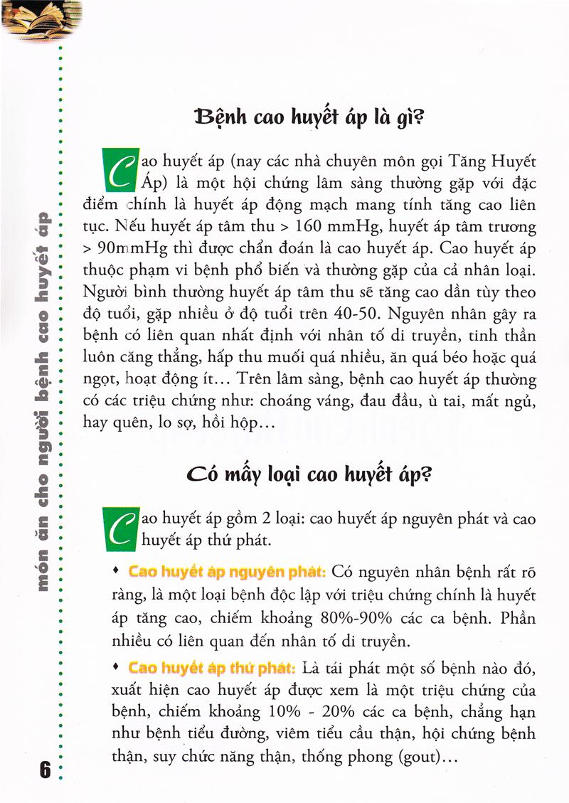 [HCM]Món Ăn Cho Người Bệnh Cao Huyết Áp