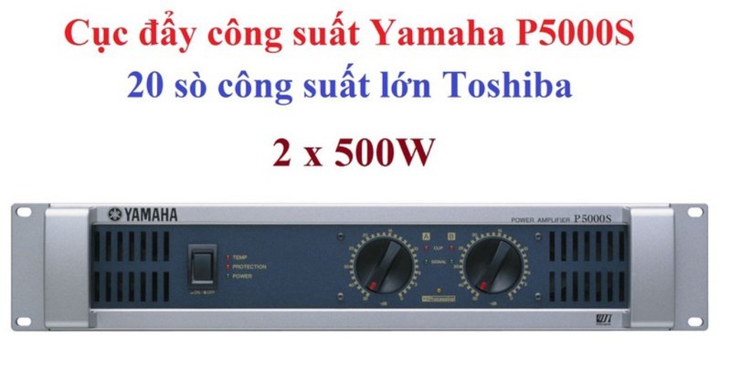 Cục đẩy công suất loại 1 YAMAHA P5000S
