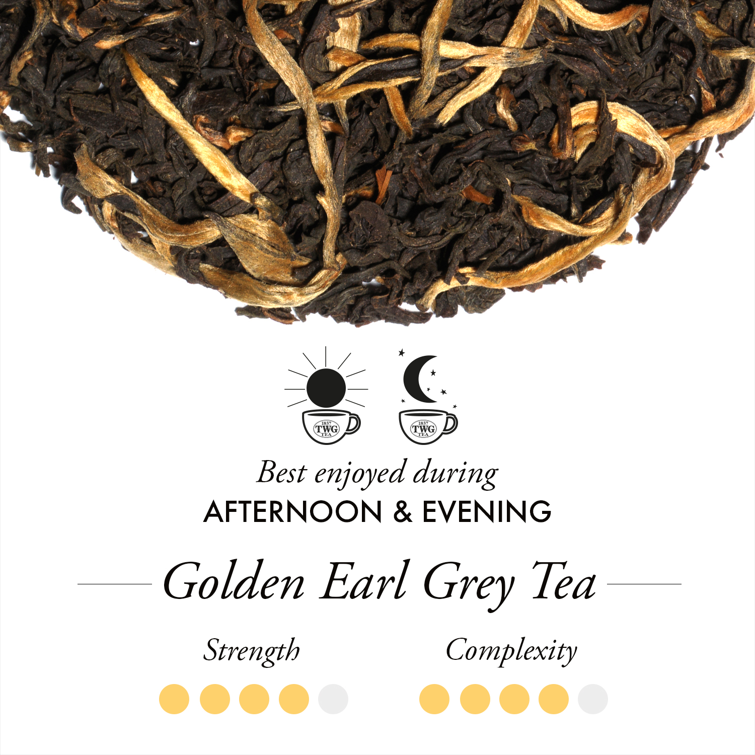Trà TWG Tea - Golden Earl Grey (100g) | Trà Đen