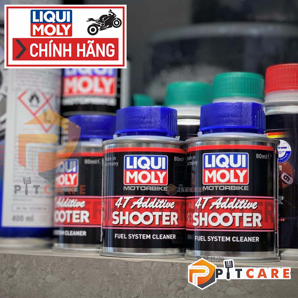 Dung dịch vệ sinh buồng đốt liqui moly 4t fuel system cleaner 7916 80ml làm sạch cặn hệ thống xăng buồng đốt