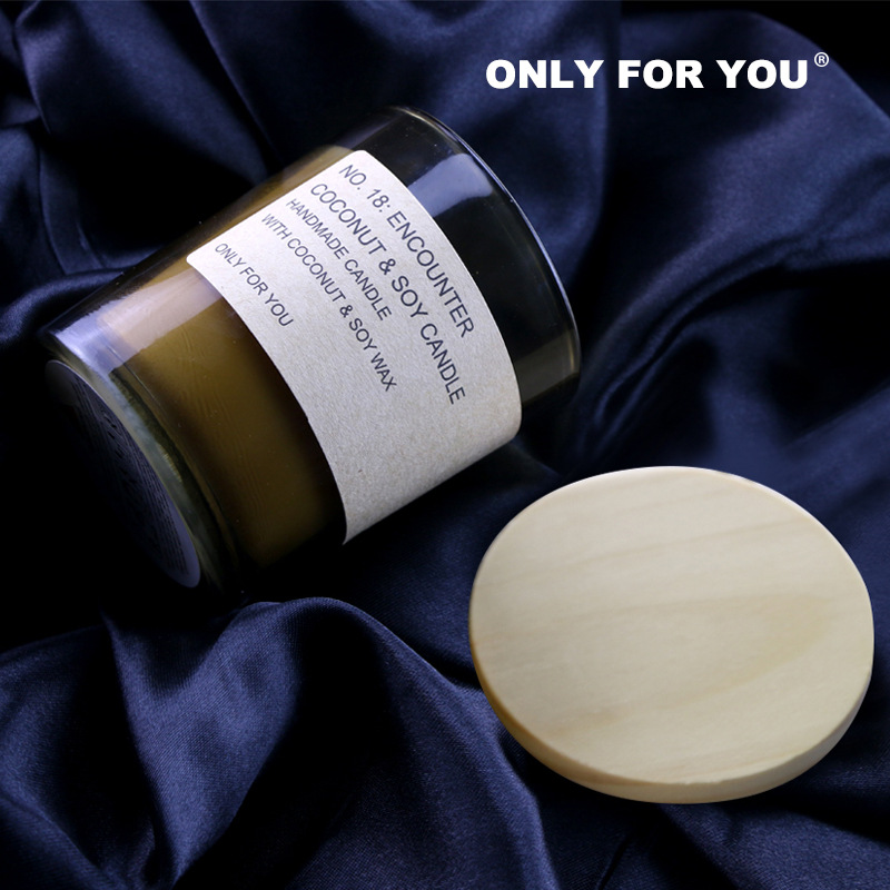 Citta leisure tealight candle only for you wooden lid (25 variants)