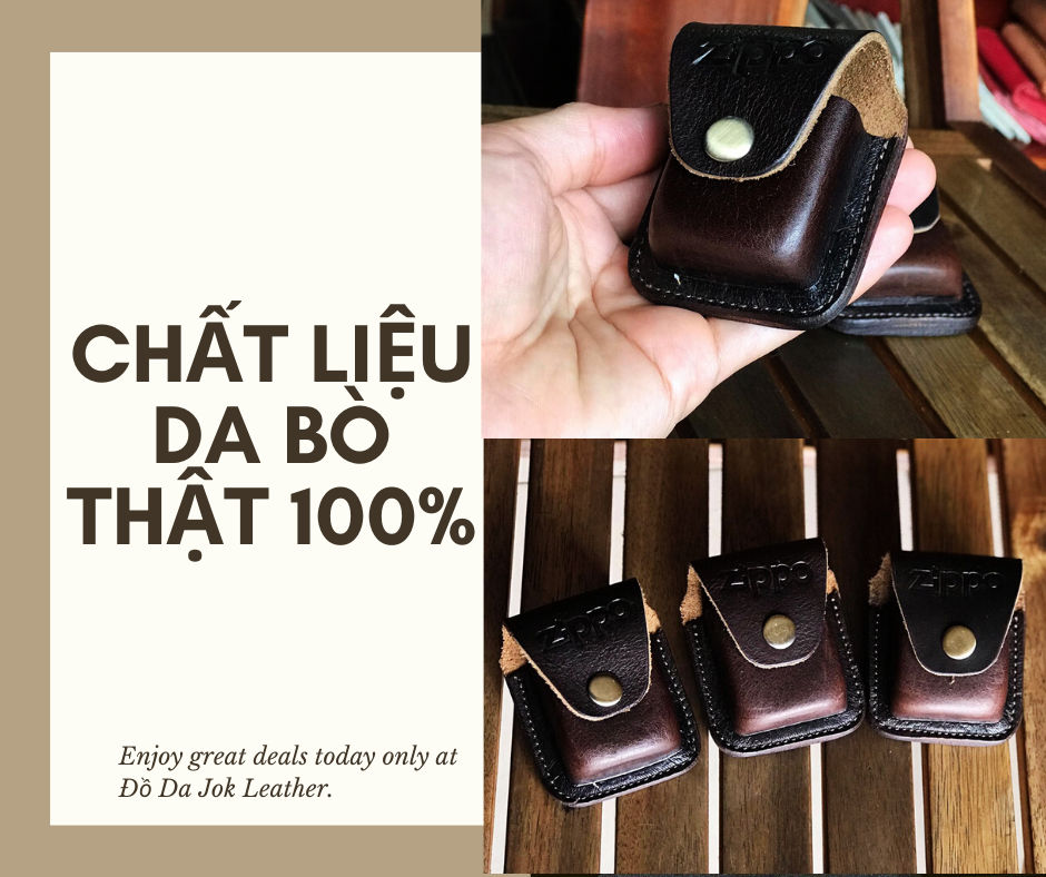 [HCM]BAO DA ĐỰNG ZIPPO