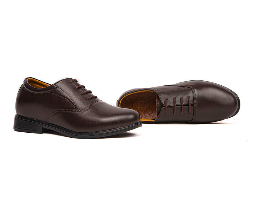 [6cm]-padded shoes men's T&TRA T41 Brown