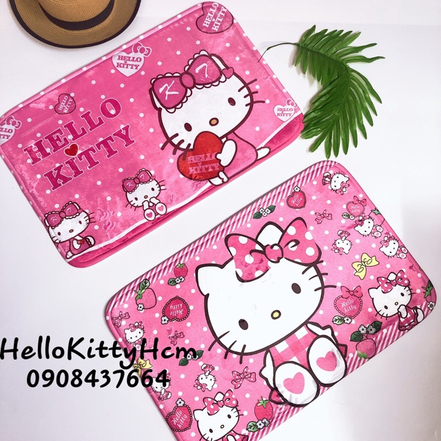 Thảm chân 40*60cm hello kitty