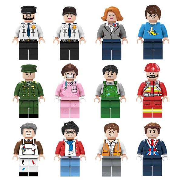 Minifigures combo 12 nhân vật tổng hợp đẹp Lego minifigure đẹp giá rẻ