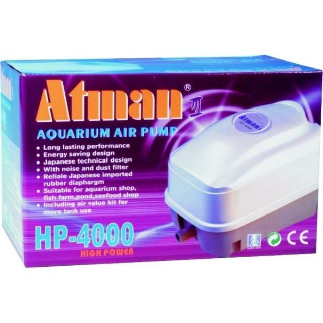 Máy sủi oxy Atman Air Pump HP-4000 - Guppy Xanh cam kết hàng đúng mô tả chất lượng đảm bảo