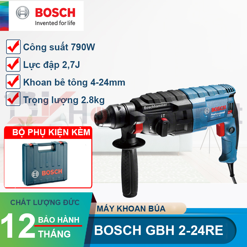 Máy khoan búa GBH 2-24 RE