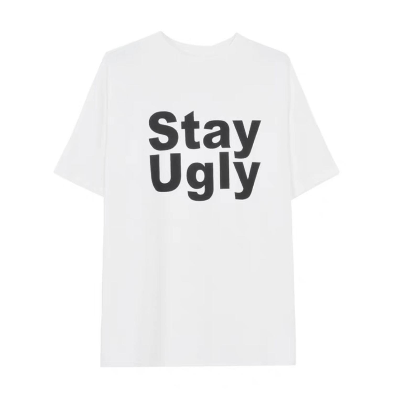 Áo thun cotton 100% stay ugly unisex nam nữ