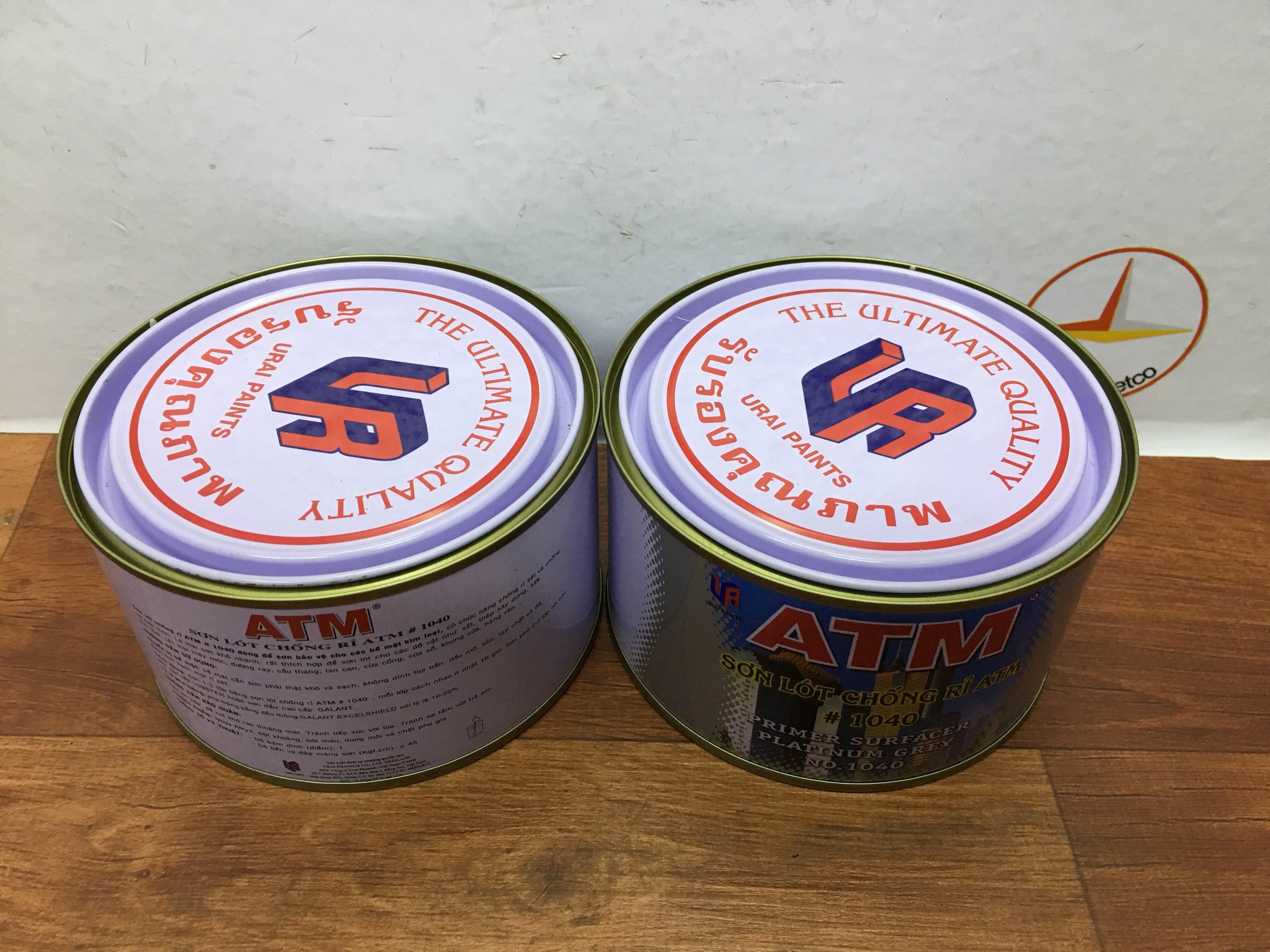 Sơn lót chống rỉ ATM màu xám 375ml