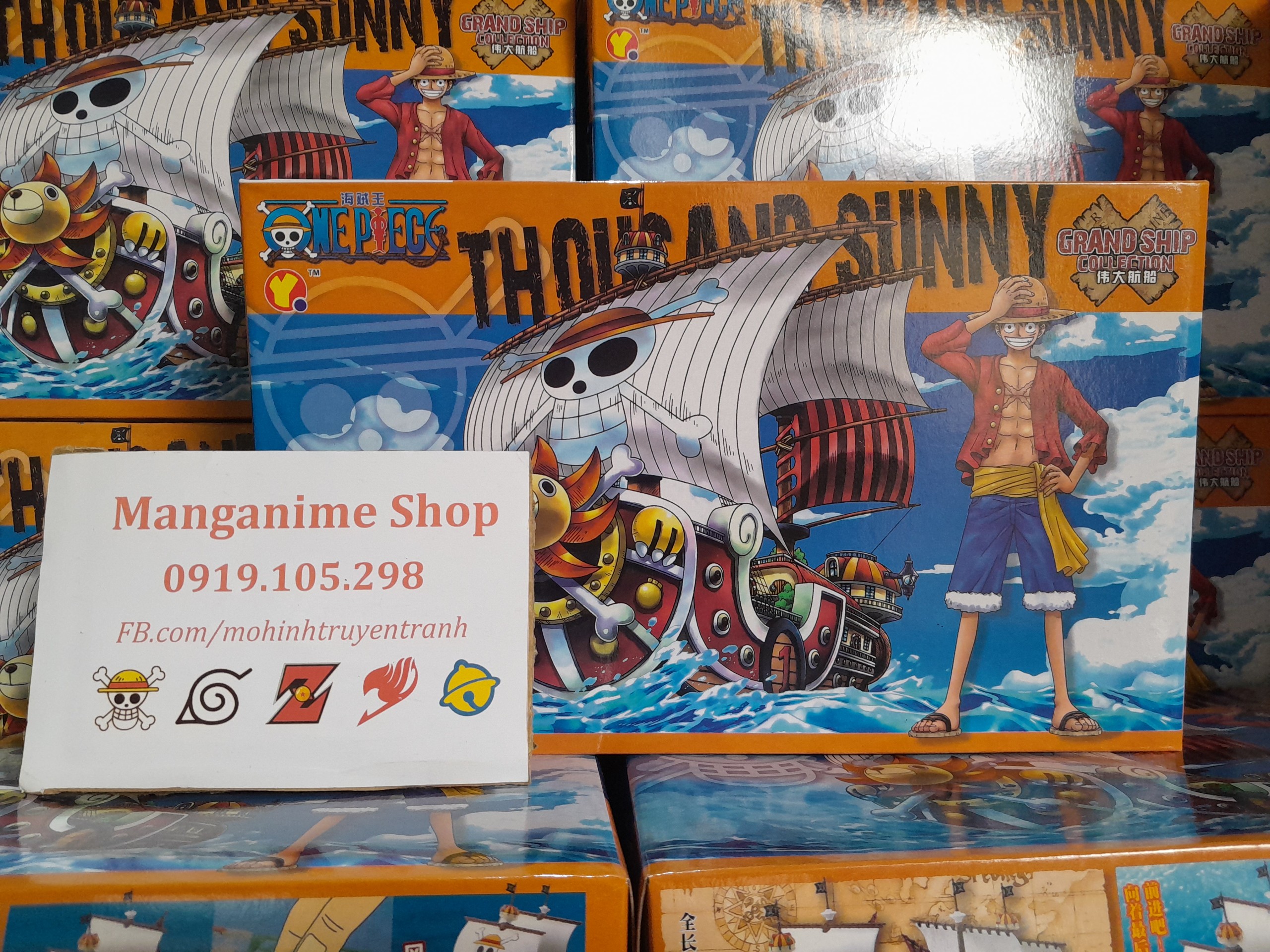 Mô hình lắp ráp tàu Thousand Sunny Onepiece