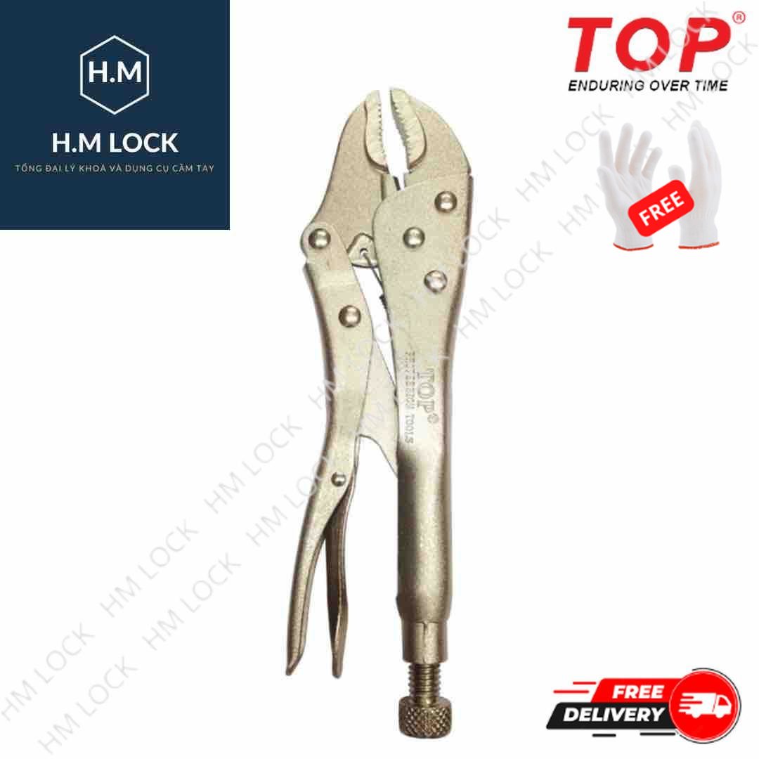 Kìm bấm chết top 10 inch / 250mm - độ mở miệng:70mm - thép cr-v siêu cứng, siêu bền - hm lock
