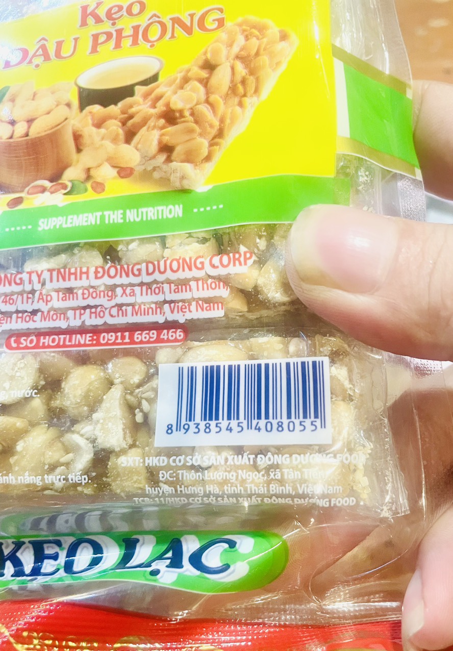 Kẹo Lạc VANI 220G DDU CORP Thái Bình ( Đặt sản Việt )