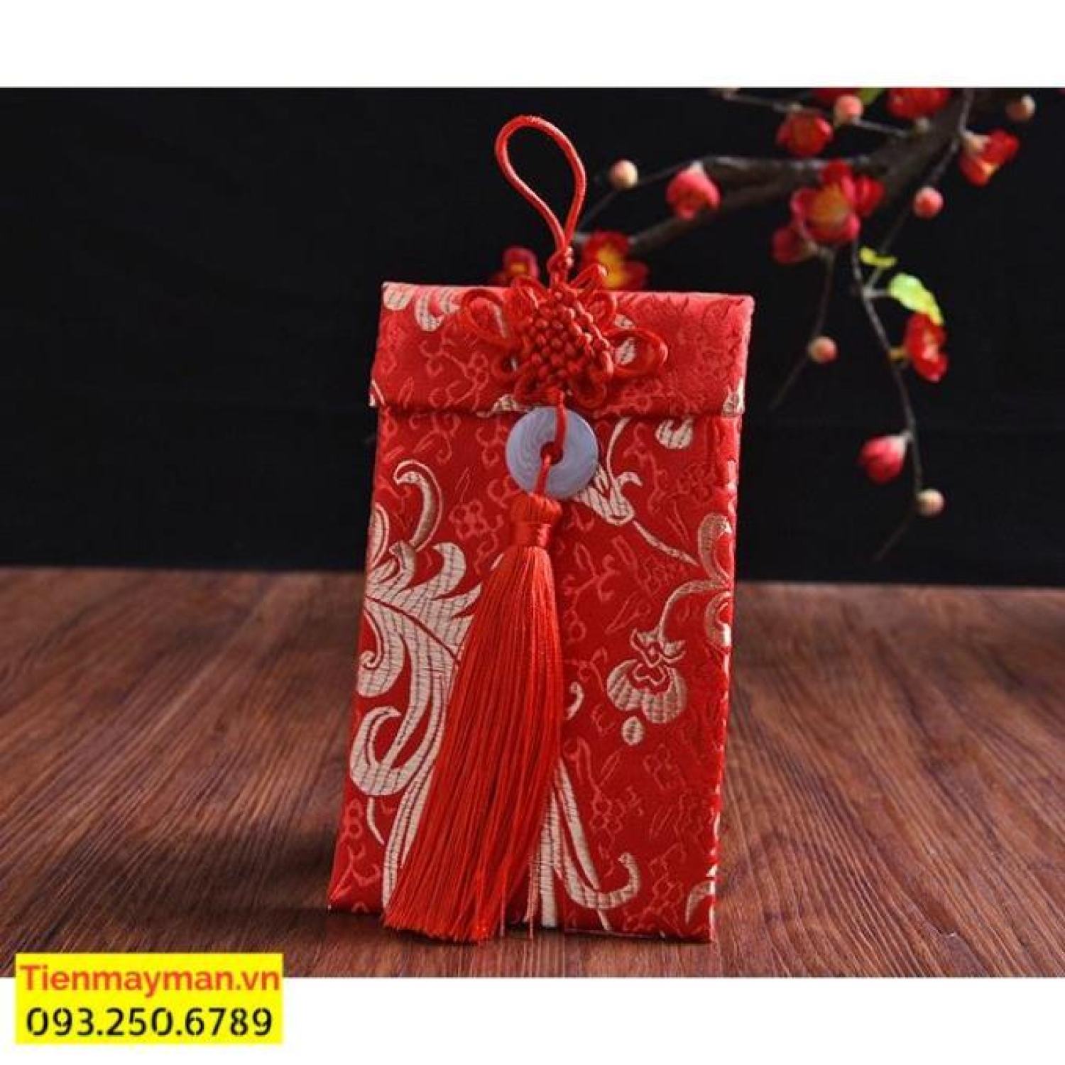 Bao lì xì vải gấm cao cấp - bao dọc - bao ngang