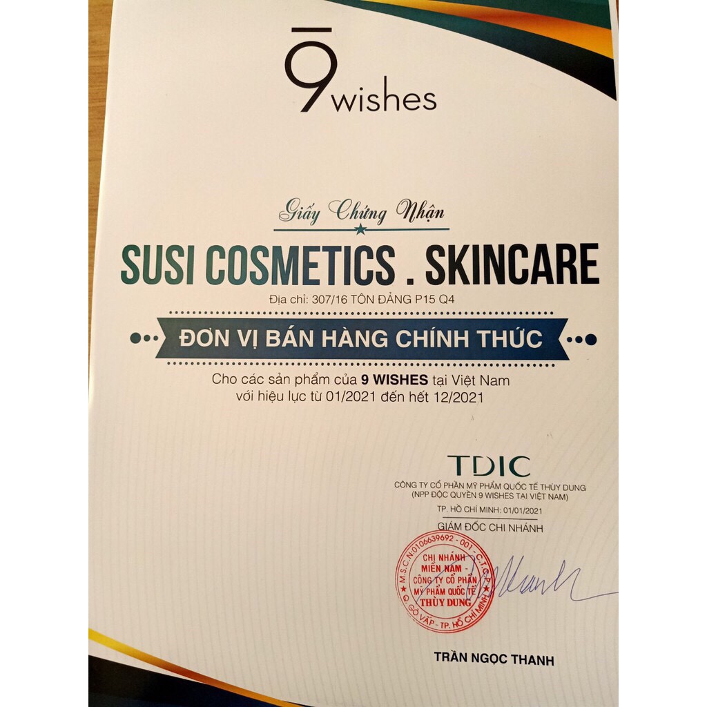 Tinh chất 9WISHES PERFECT AMPULE SERUM 25ml