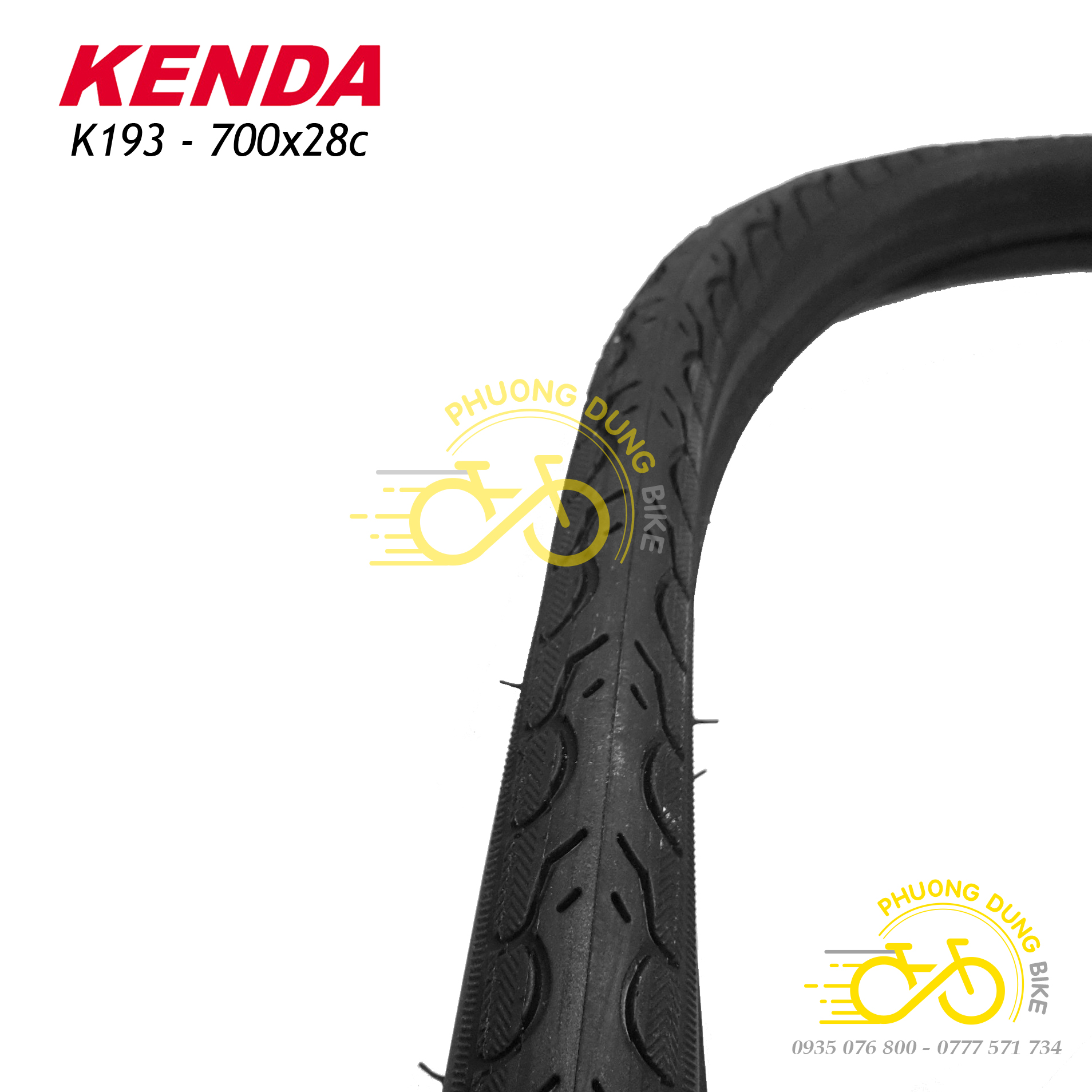 Lốp (Vỏ) xe đạp KENDA VN KWEST K193 700x28C - 1 Cái
