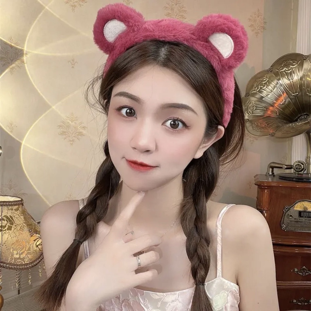 Băng Đô Cài Tóc Tai gấu ĐÁNG YÊU