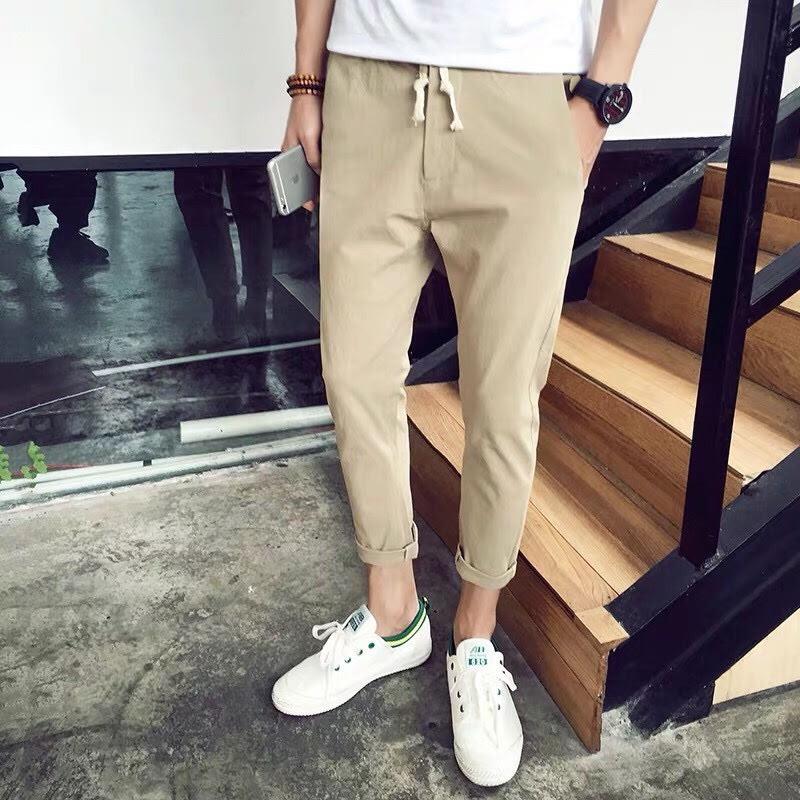 [HCM]Quần kaki Basic pants Unisex vải mềm mịn siêu đẹp