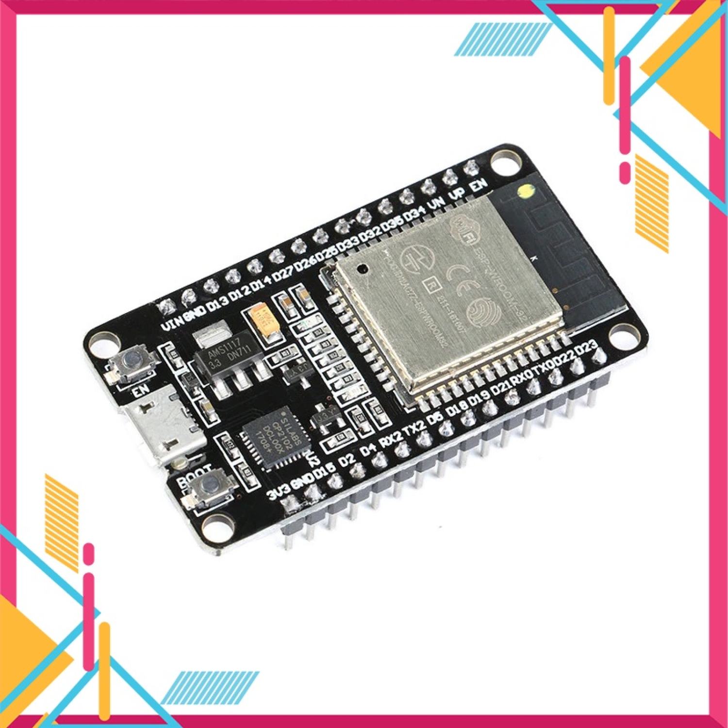 Esp-32 wifi + bluetooth 2 trong 1 cpu lõi kép tiêu thụ điện năng thấp esp32