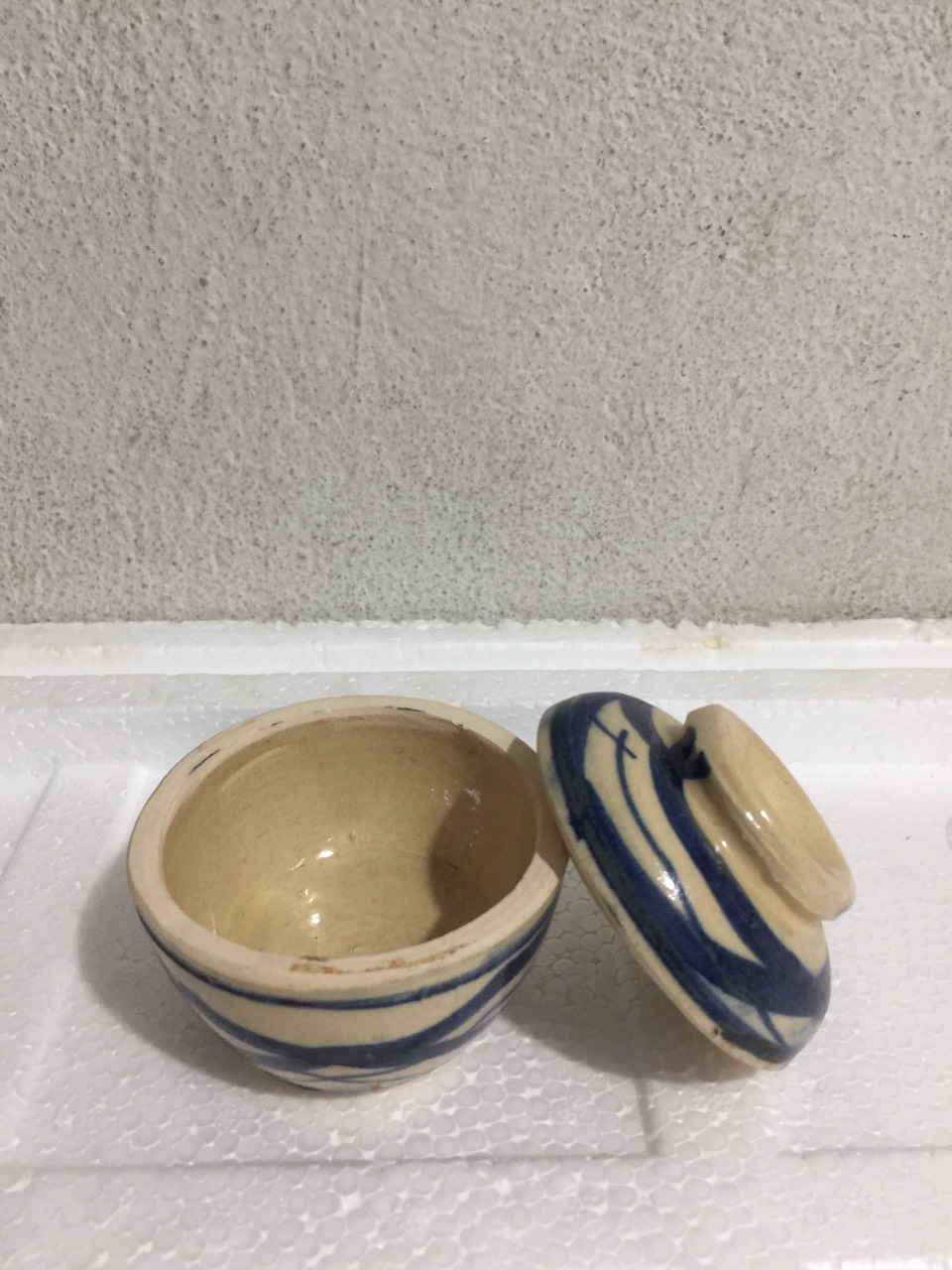 Thố sành, hủ đựng nhí 7 cm ( 5 thố )
