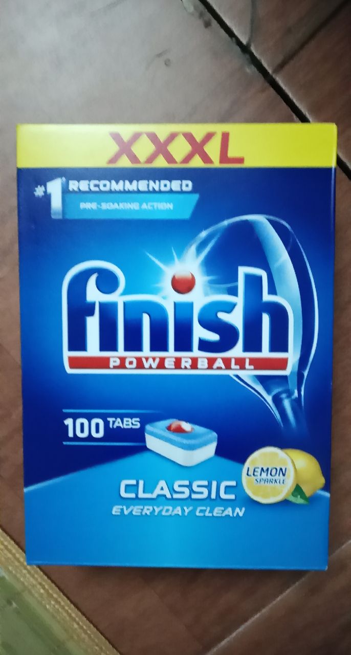 viên rửa chén bát finish classic  hộp 100 v  Đức