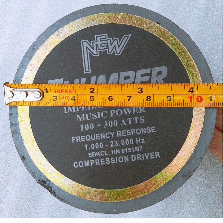 LOA TREBLE KÈN THUMPER CÔN 51MM - TỪ 120MM - GIÁ 2 CHIẾC