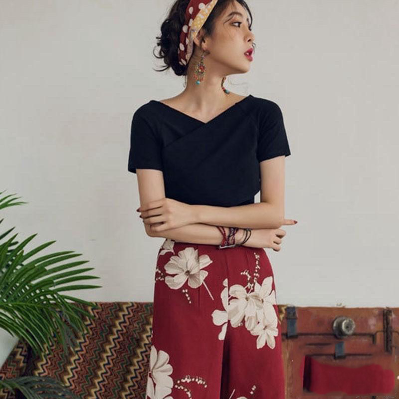 Áo Kiểu Nữ Đắp Chéo Lộ Vai