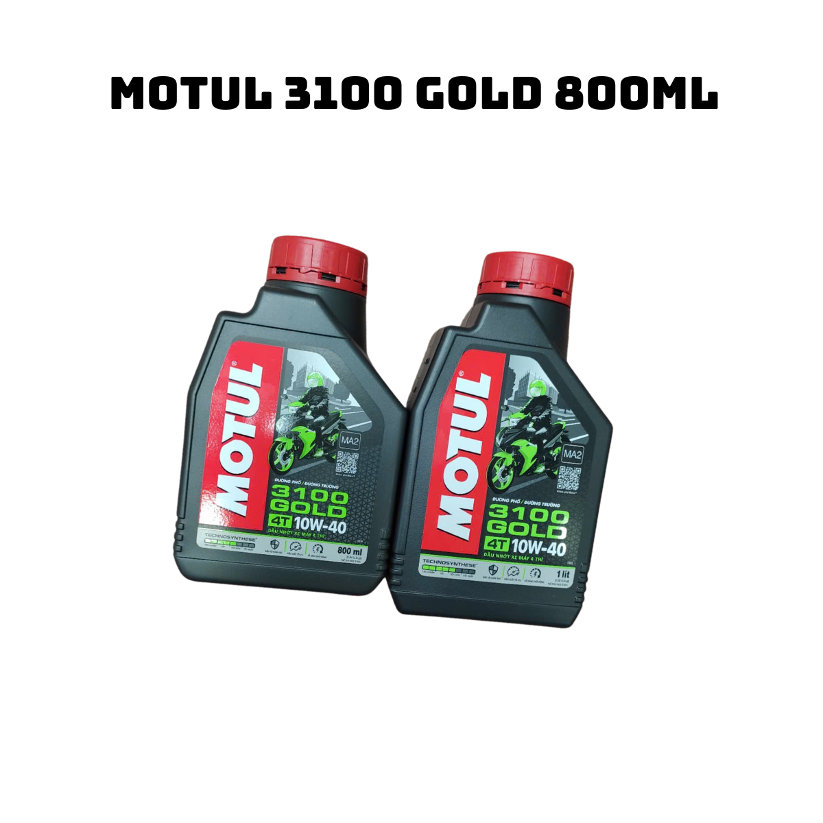 Motul Gold 3100 10W40 800ml - Nhớt xe máy số cao cấp