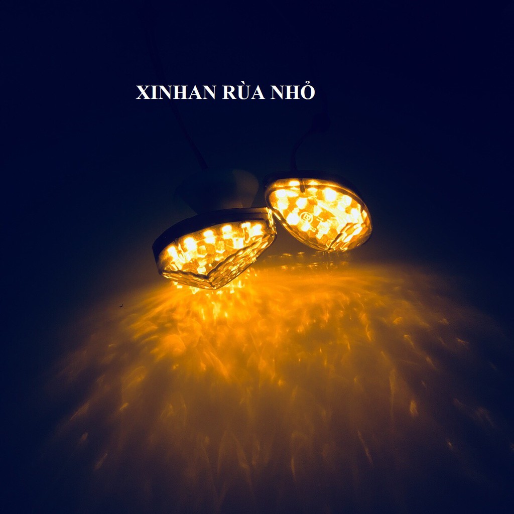 Đèn xi nhan mai rùa [ 1 ĐÔI ] xi nhan kiểu độ xe xi nhan mai rùa winner x