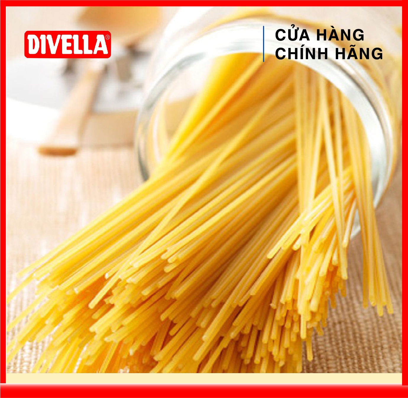 [HÀNG CÔNG TY NHẬP KHẨU] Mì Sợi Dẹt Divella Linguine Số 14