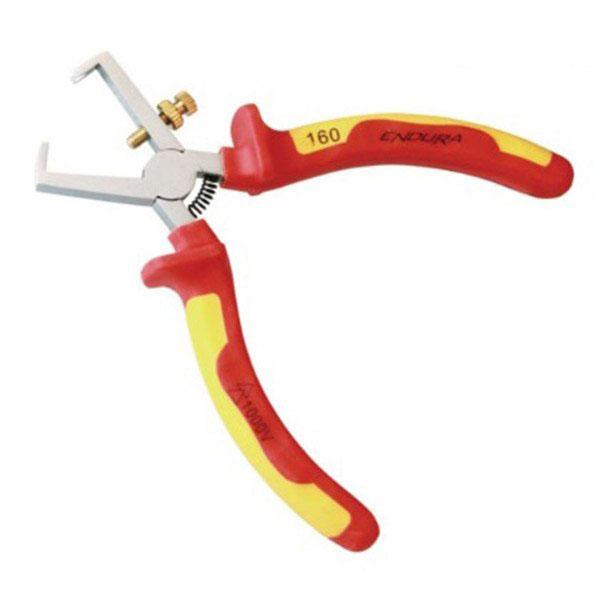 Kìm tuốt dây Endura E5396 15cm (Đỏ vàng)