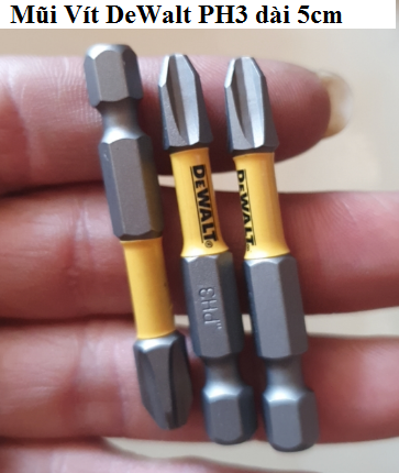 Mũi vít dewalt ph3 dài 5cm