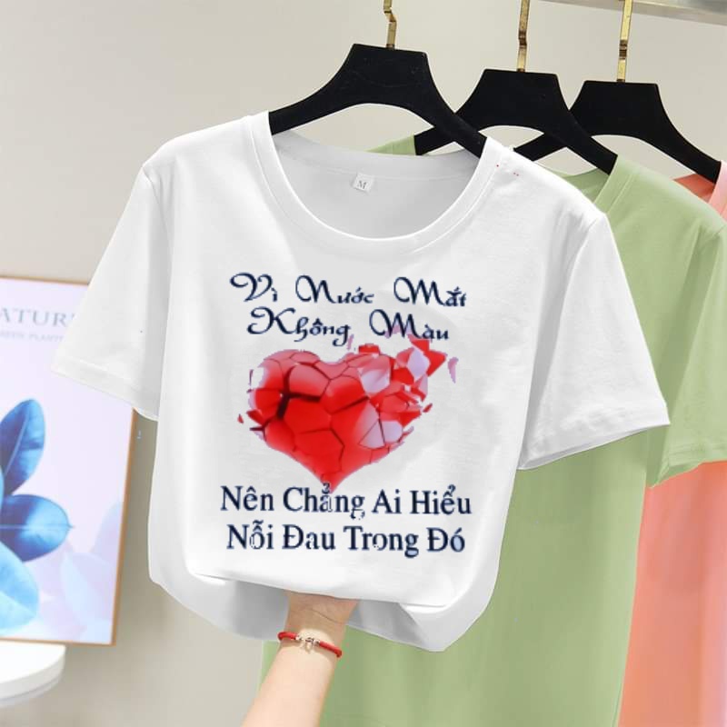 [HCM]Áo Thun  Nữ Form Rộng Tay Lỡ Thời Trang Hàn Quốc  Độc Đẹp Vải Dày Mịn Thoáng Mát Thiết Kế Thời Trang Kiểu Dáng Năng Động Trẻ Trung