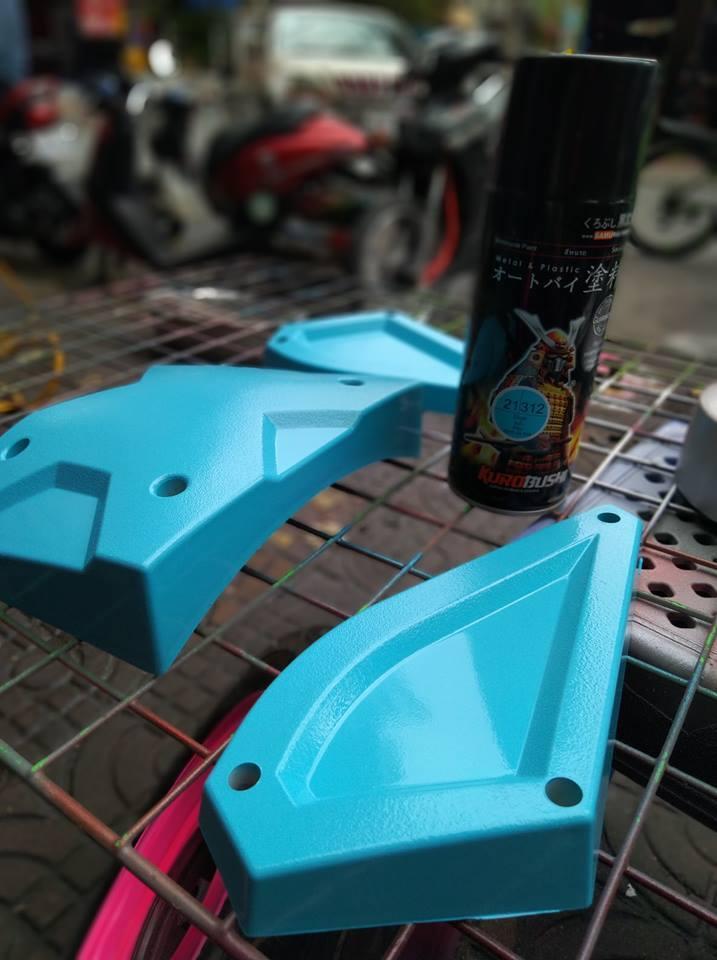 Chai sơn Samurai 312 màu xanh da trời - Màu tiêu chuẩn