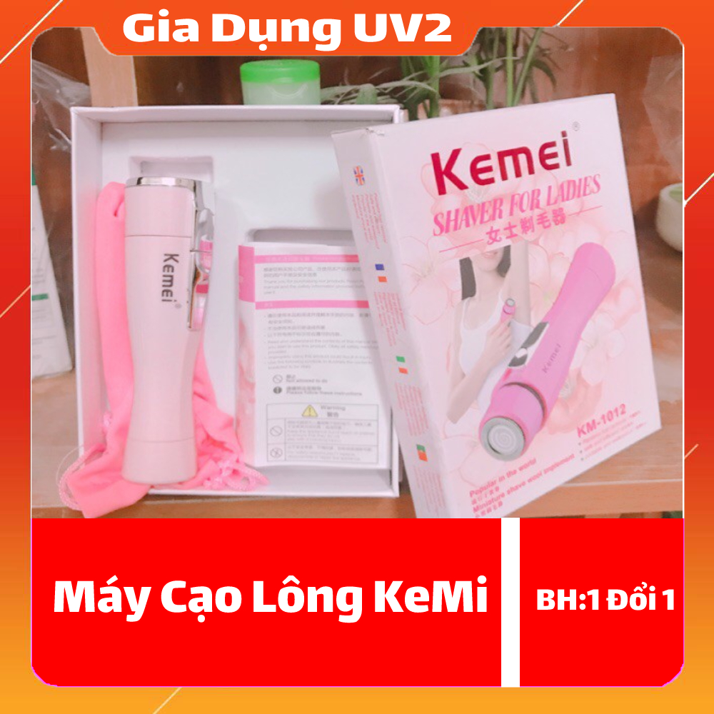 Máy Cạo Lông Kemi - Cạo Lông Nách, Tỉa Lông Vùng Kín, Tỉa Lông Mày, Lông Tơ - Vệ Sinh Cơ Thể- Nhỏ Gọn Tiện Lợi
