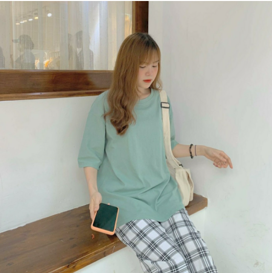 ÁO THUN TRƠN OVERSIZE ĐỦ MÀU UNISEX (16 Màu)