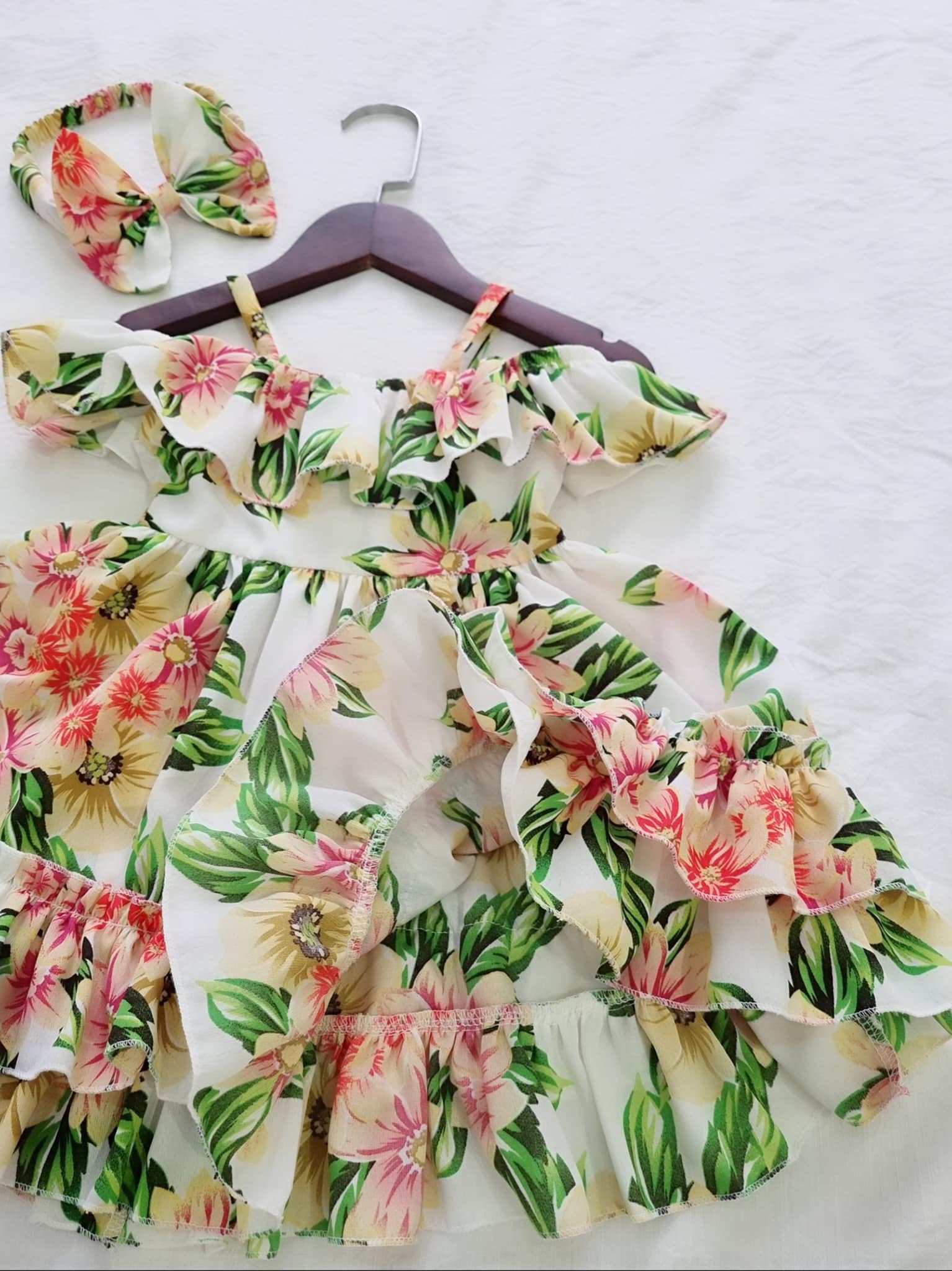 [ CÓ QUÀ TẶNG ] Đầm mẹ và bé dễ thương