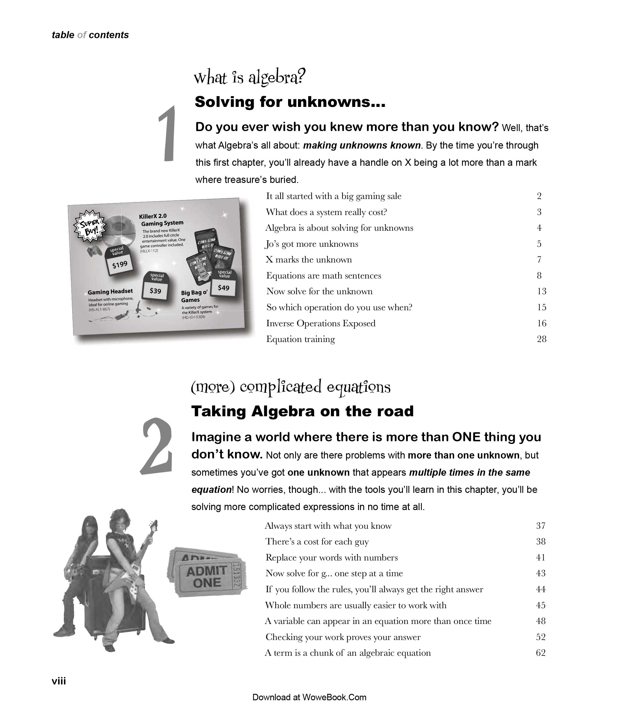 Head First Algebra