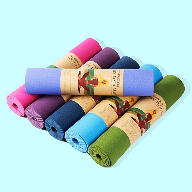 Thảm Tập Yoga TPE 2 Lớp 6mm