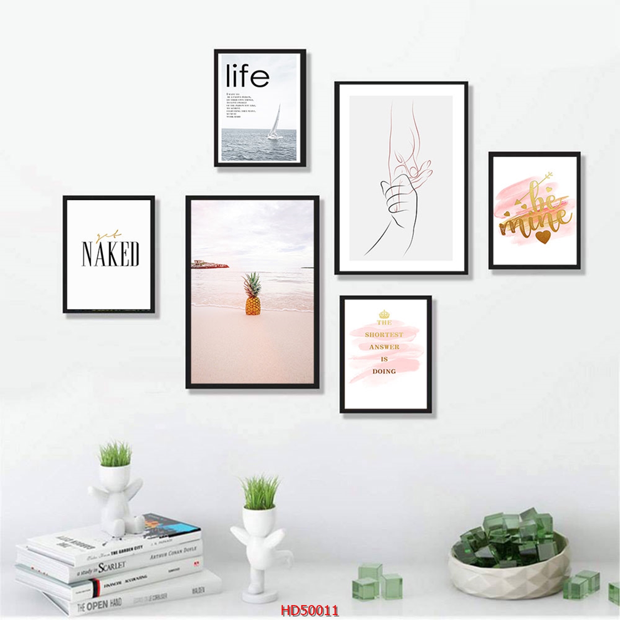 SET 6 TRANH TREO TƯỜNG PHONG CÁCH BẮC ÂU