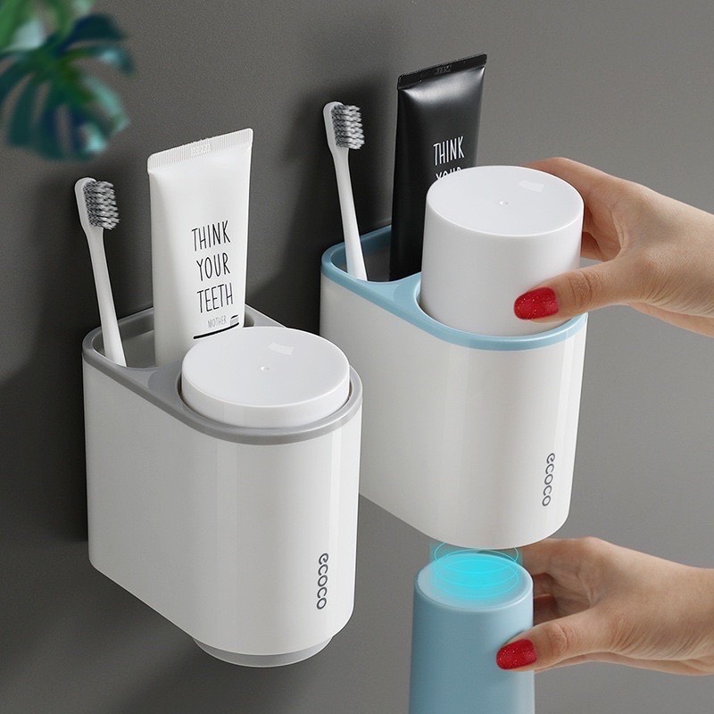 📣 giá đựng cốc , bàn chải , kem đánh răng ecoco 📣